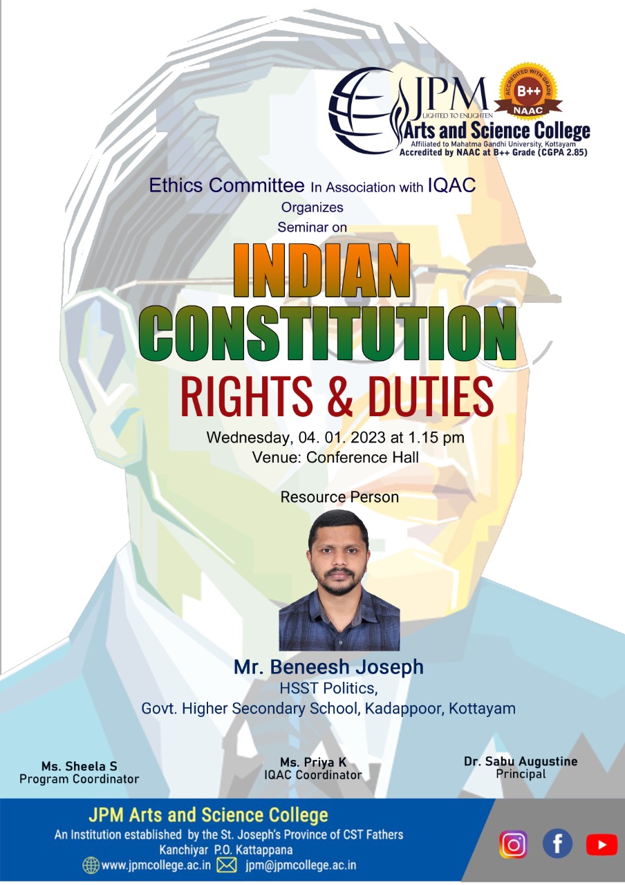 Indian Constitution Rights & Duties - Seminar